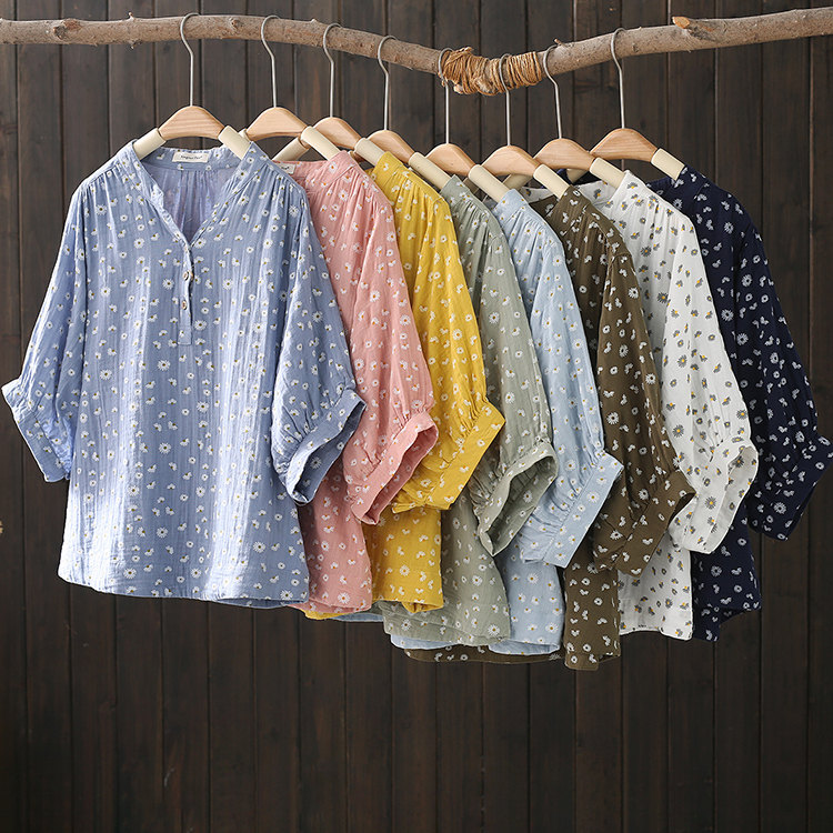 シャツ ブラウス レディース 五分袖 トップス 夏 夏服 半袖 シャツブラウス プルオーバーレディースファッション トップス シャツ ブラウスシャツ ブラウス レディース 五分袖 レディースファッショ